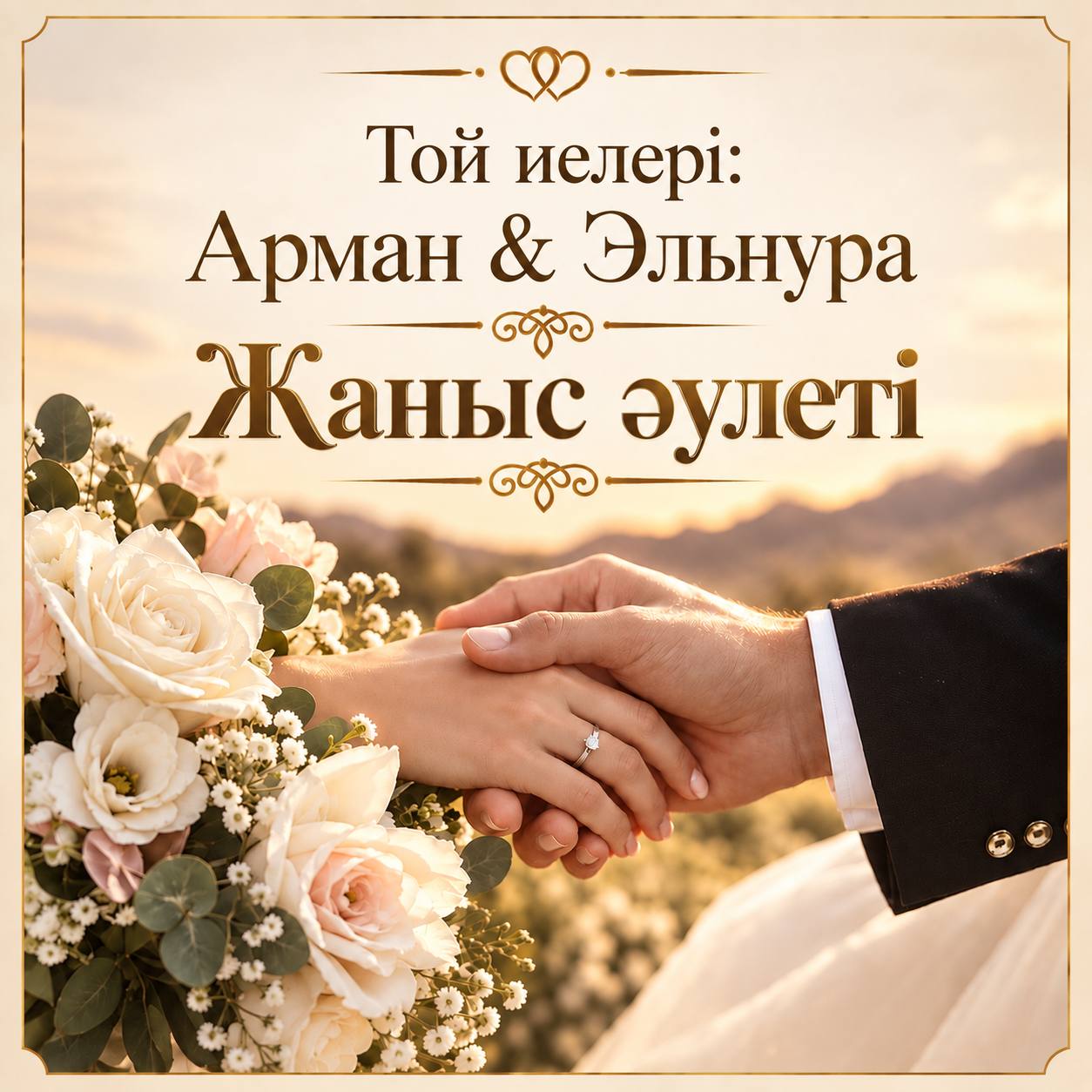 Той иелері: Арман & Эльнура. Жаныс әулеті